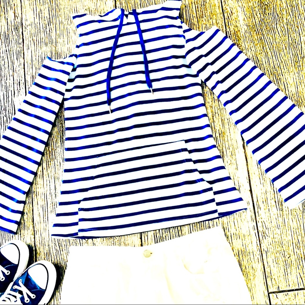 Shoulder Cutout Sweater/Pull Over Hoodie